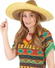 Sombrero Mexiko-Strohhut gelb-braun - Einheitsgröße Produktbild-Vorschau 2