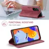Redmi Note 11 Pro Wallet Case Cover, retroPolyuretankožené Náhled obrázku produktu 3