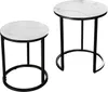riess-ambiente Design Beistelltisch ELEGANCE 2er Set weiß Produktbild-Vorschau 11