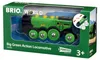 Powerful Green Battery-Powered Locomotive - BRIO - Wooden Anteprima dell’immagine prodotto 12