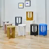 Odkládací stolek 'Kysdajore' kulatý MDF 50 x Ø40 cm Bílý Náhled obrázku produktu 7
