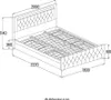 HOME DELUXE - Polsterbett VELARA - 180 x 200 cm, Farbe: Produktbild-Vorschau 7