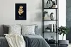 MuchoWow® MuchoWow® Gerahmtes Poster Zitat - Gold - Luxus Produktbild-Vorschau 5