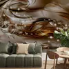 Vlies Fototapete - Chocolate Tide 100x70 cm Abstrakt Produktbild-Vorschau 1