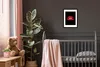 MuchoWow® MuchoWow® Gerahmtes Poster Lippen - Geld - Rot Produktbild-Vorschau 5