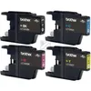 Four Brother ink cartridges arranged in a 2x2 grid. Produktbild-Vorschau