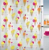 Spirella Duschvorhang Motive, vers. Designs Farbe: Ice Produktbild-Vorschau 2
