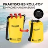 Where Tomorrow PVC dry bag - Style 01 - 5L - gelb Produktbild-Vorschau 6