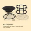 Blumfeldt 2-in-1 Feuerschale - Feuerschale für den Garten Produktbild-Vorschau 8