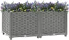 vidaXL Zvýšené lůžko 80x40x38 cm polypropylenové Náhled obrázku produktu 1