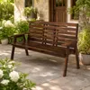 Panca da giardino COSTWAY con tavolino pieghevole, panca in Anteprima dell’immagine prodotto 8