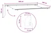 Tenda da sole estensibile vidaXL, grigio chiaro e bianco, 5 Anteprima dell’immagine prodotto 6