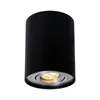 Spectrum LED Chloe GU10 schwenkbar schwarz Deckenleuchte Produktbild-Vorschau 1