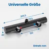 Auralum Duscharmatur mit Thermostat, Mischbatterie Dusche Produktbild-Vorschau 2