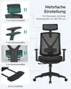 SONGMICS Bürostuhl höhenverstellbar und Wippfunktion Produktbild-Vorschau 3