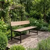 di volio Gartenbank ITRI - Beige, Sitzbank in Holzoptik, Produktbild-Vorschau 8