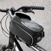 Wozinsky Fahrrad Rahmentasche Mit Handytasche 2 L Schwarz Produktbild-Vorschau 16