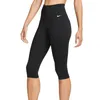 A person is wearing black capri leggings. Produktbild-Vorschau