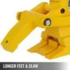 A close-up of a yellow hydraulic tool, likely a tire bead breaker, with text overlay. Podgląd zdjęcia produktu