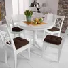 Beautissu 4er Set Sitzkissen Lisa Braun, 40x40x8cm Produktbild-Vorschau 5