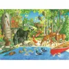 RAVENSBURGER Puzzle Waldfreunde XXL 200 Teile Produktbild-Vorschau 1
