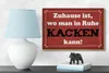 Holzschild Spruch 18x12cm Zuhause wo in Ruhe kacken kann Produktbild-Vorschau 5