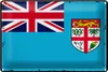 Blechschild Flagge Fidschi 30x20cm Retro Flag of Fiji Produktbild-Vorschau 1