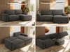 MKS MEBLE Sofa mit Schlaffunktion - Ecksofa mit Produktbild-Vorschau 2