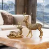 Deko-Hirsch Golden, 2er Set, Höhe 13 cm, 23 cm Produktbild-Vorschau 6