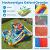 COSTWAY Nafukovací hrad pro děti, vodní park s tobogánem, Náhled obrázku produktu 6