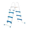 A white and blue ladder for a pool, shown against a white background. Náhled obrázku produktu