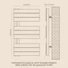 S'AFIELINA  762x400mm Design Badheizkörper Produktbild-Vorschau 14
