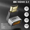 deleyCON HDMI Adapter Kupplung Verbinder 90° Winkel 8K@60Hz Produktbild-Vorschau 3