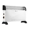 A white electric heater with black accents and feet, shown against a white background. Anteprima dell’immagine prodotto