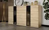 AX LIVING Formilo Buffet Commode chene Sonoma avec tiroir Voir les images du produit 5