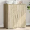vidaXL Příborník Sonoma dub 79x38x80 cm Materiál na bázi Náhled obrázku produktu 1
