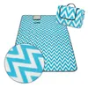FEBE Picknickdecke 150x200 cm Zig-Zag mit trageriff Produktbild-Vorschau 4
