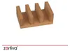 Zortiva 28065 Set van 3 bamboe snijplanken met standaard Productafbeelding-voorbeeld 11