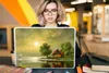 MuchoWow® Laptop Aufkleber Sticker Cover Gemälde - Ölfarbe Produktbild-Vorschau 5
