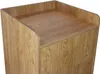 Poubelle en bois avec plateau, chêne clair, usage Voir les images du produit 8