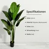 IvoQ Strelitzia - Plante artificielle de 210 cm - Grande Voir les images du produit 8