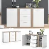 Commode avec tiroirs Vicco Novelli Sonoma 40x80cm avec Voir les images du produit 2