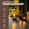bremermann Lot de 3 bougeoirs, chandelier, bougie ronde, Voir les images du produit 3