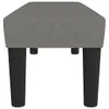 vidaXL Sitzbank Dunkelgrau 100x30x30 cm Stoff -  Sitzbänke Produktbild-Vorschau 5