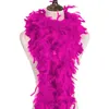 Boa de plumes - écharpe de plumes, longueur 180 cm, rose Voir les images du produit 7