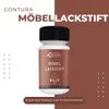 Contura 50ml. Möbel Lackstift passend für BILLY Weiß Regal Produktbild-Vorschau 4