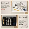 Deleca Ausziehbarer Besteckkasten mit 8 Fächern - Besteck Produktbild-Vorschau 12