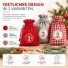 24 stuks adventskalender zakjes om te vullen, Productafbeelding-voorbeeld 5