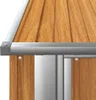 vidaXL Capanno per attrezzi Marrone 180,5x97x209,5 cm Anteprima dell’immagine prodotto 5