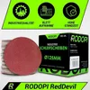 50 x RODOPI Klett Schleifpapier 125mm RedDevil Körnung K80 Produktbild-Vorschau 2